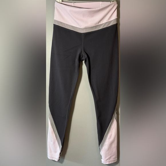 Athleta Powervita Elevation 7/8 Leggings Spring Night Purple Grey Size XS - Picture 3 of 5